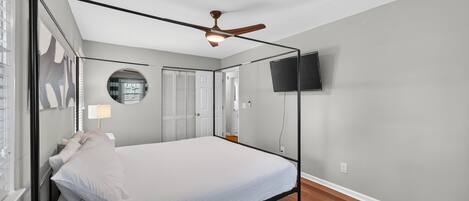 4 chambres, fer et planche à repasser, Wi-Fi, literie fournie