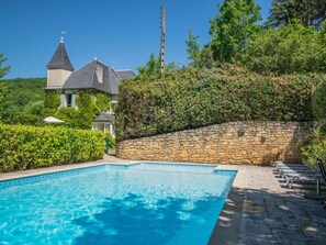 Pool - Country house with views and swimming pool (Duravel)