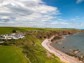Beach nearby - Clifftop Cottage - A Seaside Sanctuary (Auchmithie)