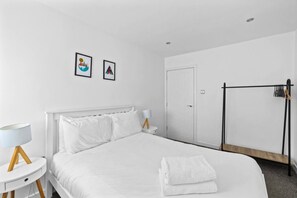 Desk, iron/ironing board, free WiFi, bed sheets