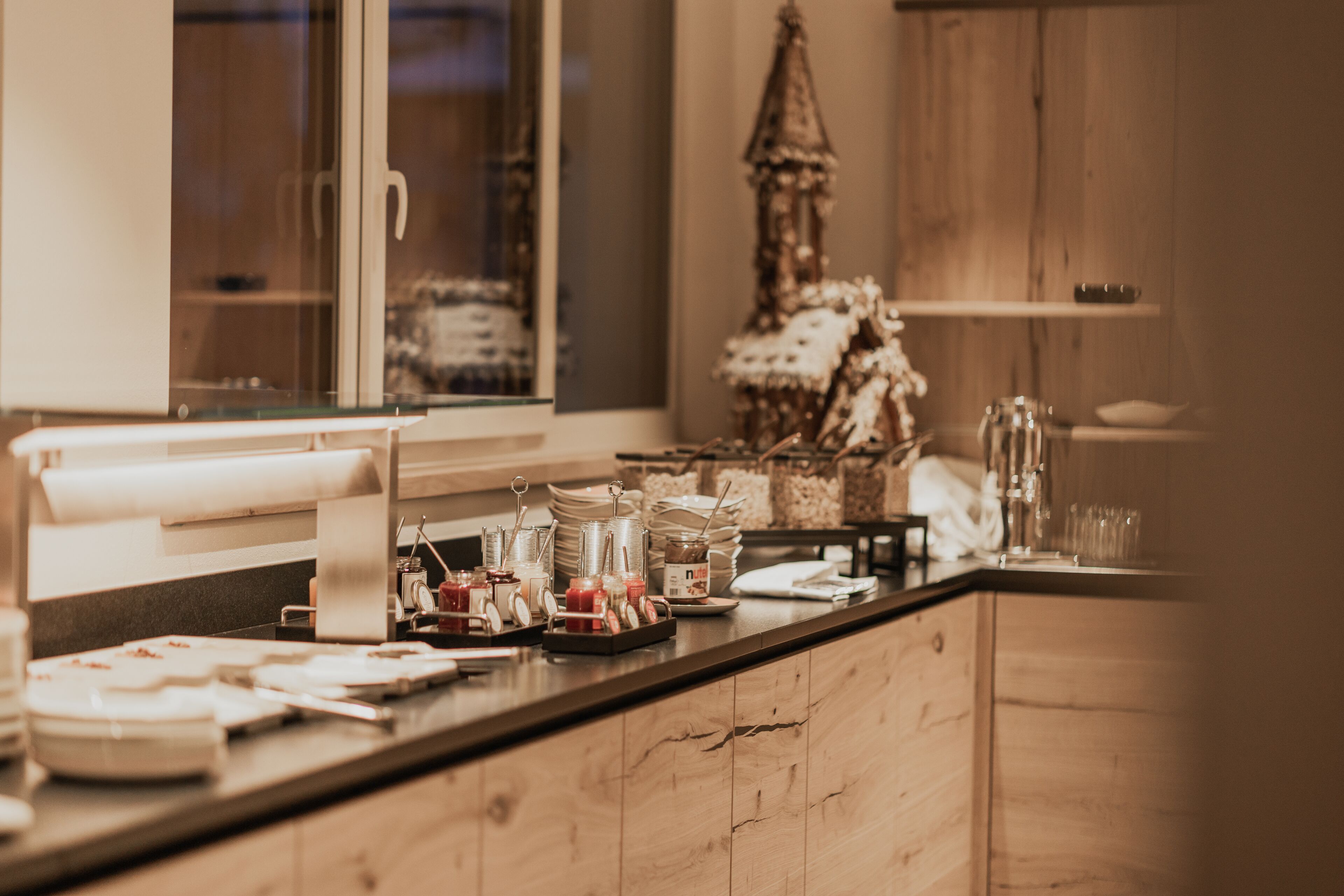 Daily buffet breakfast (EUR 29 per person)