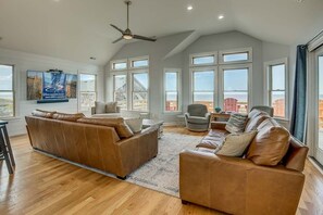 TV - Dune it Wright | Private Pool, Hot Tub | Oceanfront (Nags Head)