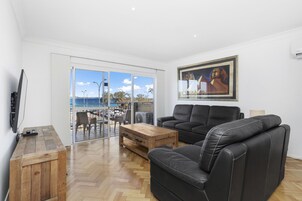 3 Bedroom Apartment 2nd Floor Ocean View | Living area | 32-inch flat-screen TV with digital channels, TV