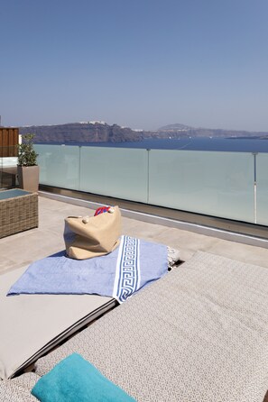 Deluxe Seaview Suite | Vue depuis le balcon