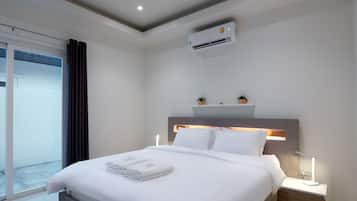 2 bedrooms, iron/ironing board, free cots/infant beds, free WiFi