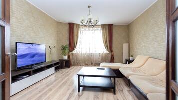 Comfort-Apartment | 2 Schlafzimmer, hochwertige Bettwaren, Zimmersafe, Schreibtisch