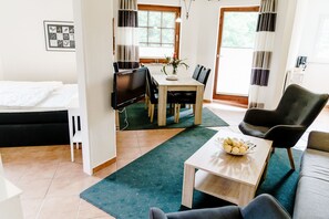 1 Schlafzimmer, Bügeleisen/Bügelbrett, Reisekinderbett, kostenloses WLAN