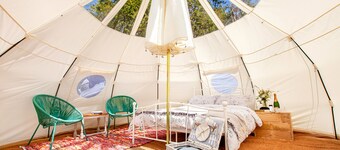 Star Gazing Bell Tent Farm Stay