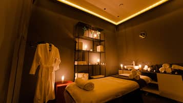 Sauna, tina de hidromasaje, baño de vapor y baño turco o hammam