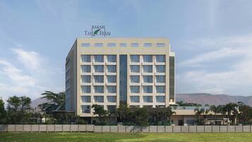 Vue depuis lâhĂ©bergement