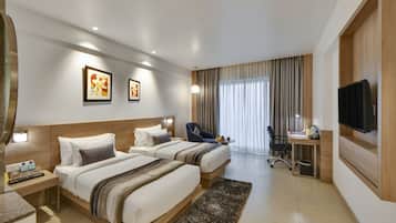 Winter Green Room | Premium bedding, minibar, in-room safe, desk