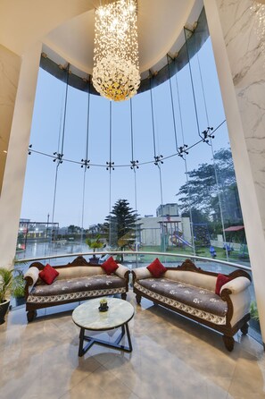 Sala de estar en el lobby