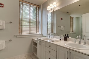 Hair dryer, towels