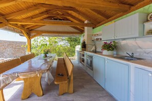 BBQ/picnic area - Villa Green Point (Vinodol)