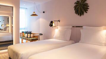 Medium Mama Twin | 1 habitación, insonorización, wifi gratis y ropa de cama