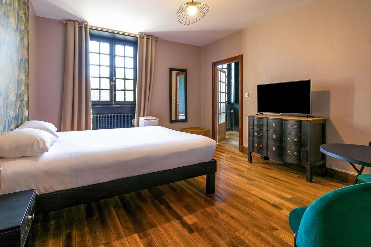 Superior-Zimmer, 1 Doppelbett, Gartenblick | Hochwertige Bettwaren, Pillowtop-Betten, Zimmersafe, Schreibtisch