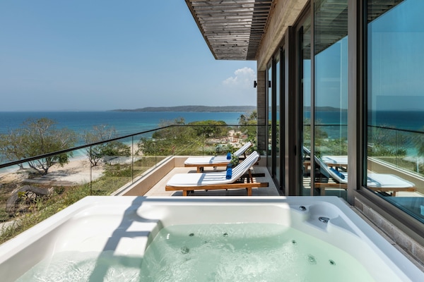 Uitzicht vanaf balkon
