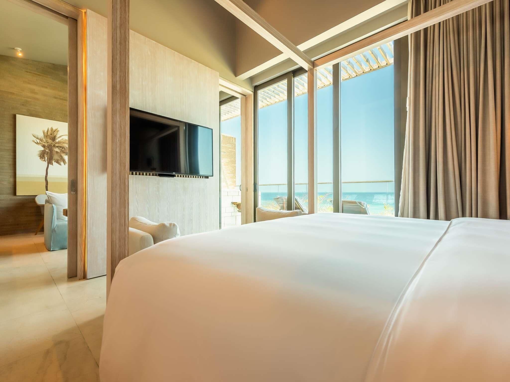 Baru Serenity Ocean Suite 2 Twin beds | Egyptian cotton sheets, premium bedding, down comforters