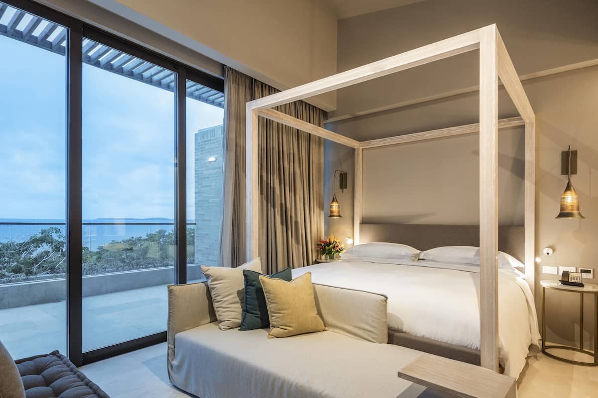 1 Schlafzimmer, Bettwäsche aus ägyptischer Baumwolle