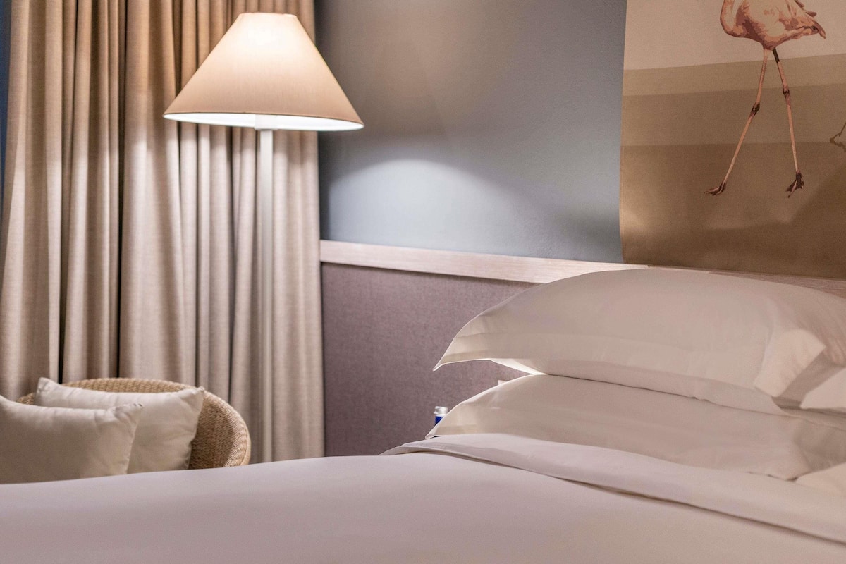 1 Schlafzimmer, Bettwäsche aus ägyptischer Baumwolle