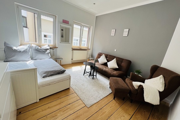 2 Schlafzimmer, Schreibtisch, Bügeleisen/Bügelbrett, kostenloses WLAN