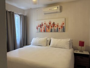 2 Schlafzimmer, Bügeleisen/Bügelbrett, kostenloses WLAN, Bettwäsche