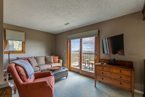 TV, fireplace, DVD player