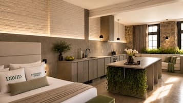 Premium bedding, memory foam beds, in-room safe, individually decorated