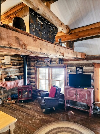 Interior. Luxury Camping Cabin