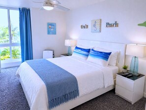1 bedroom, desk, iron/ironing board, cots/infant beds - SolMar Breeze · 1BR Resort, Heated Pools, Hot Tubs, Steps to Beach, Pier, Harbor (Oceanside)