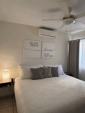 2 bedrooms, desk, iron/ironing board, free WiFi