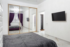 1 Schlafzimmer, Bügeleisen/Bügelbrett, kostenloses WLAN, Bettwäsche
