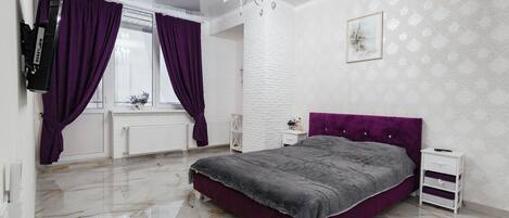 1 Schlafzimmer, Bügeleisen/Bügelbrett, kostenloses WLAN, Bettwäsche