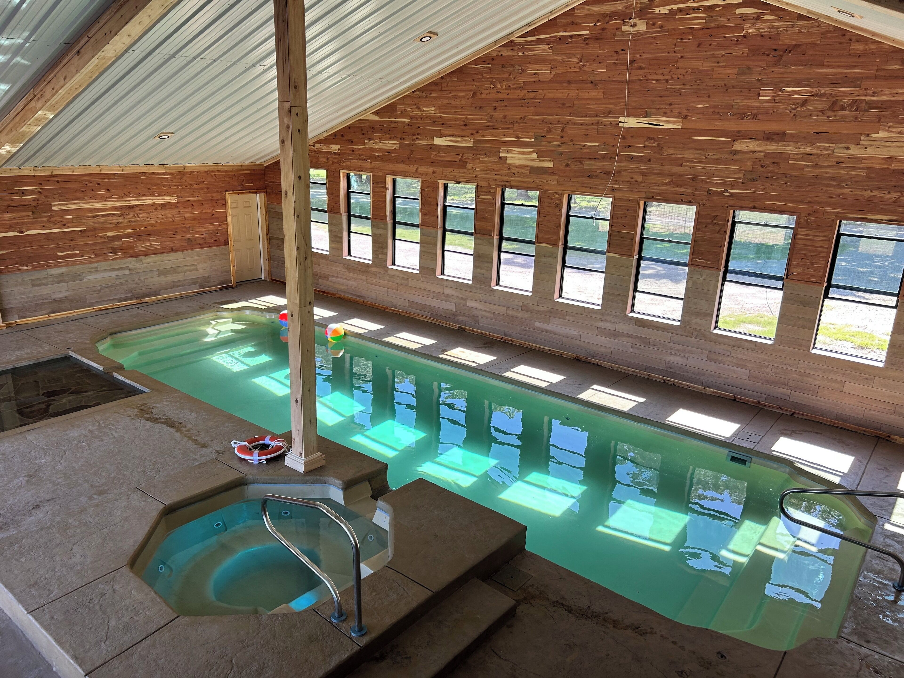 Lakeside Cabin on 500 Acre Ranch with Year-round Pool
