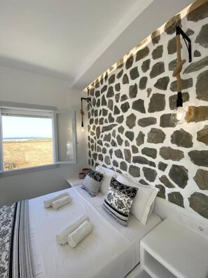 Apartment | Blackout drapes, free WiFi - Stone House Agia Anna Naxos (Naxos)