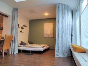 1 Schlafzimmer, Reisekinderbett, WLAN, Bettwäsche