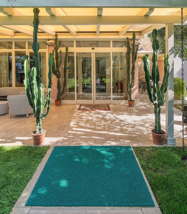 Enceinte de l’hébergement