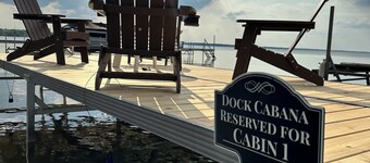 North View Cabins #1 - Comfortable 2Bed/1Ba Cabin with Private Deck on the Lake!