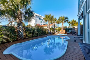 Alberca al aire libre 