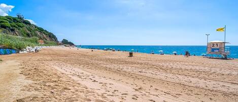 Sur la plage