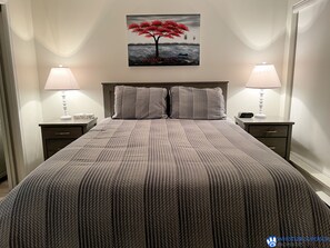 1 makuuhuone, silitysrauta/-lauta, ilmainen Wi-Fi, vuodevaatteet