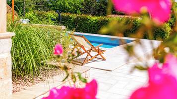 Una piscina climatizada