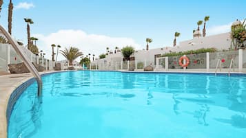 Una piscina riscaldata