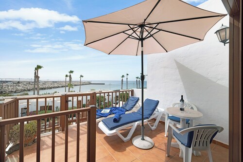 Apartment Puerto Chico 9 with Sea View, Pool, Wi-Fi & Balcony