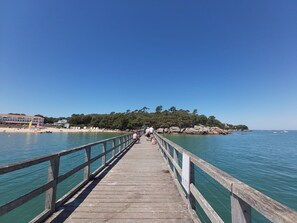 Beach nearby, sun-loungers
