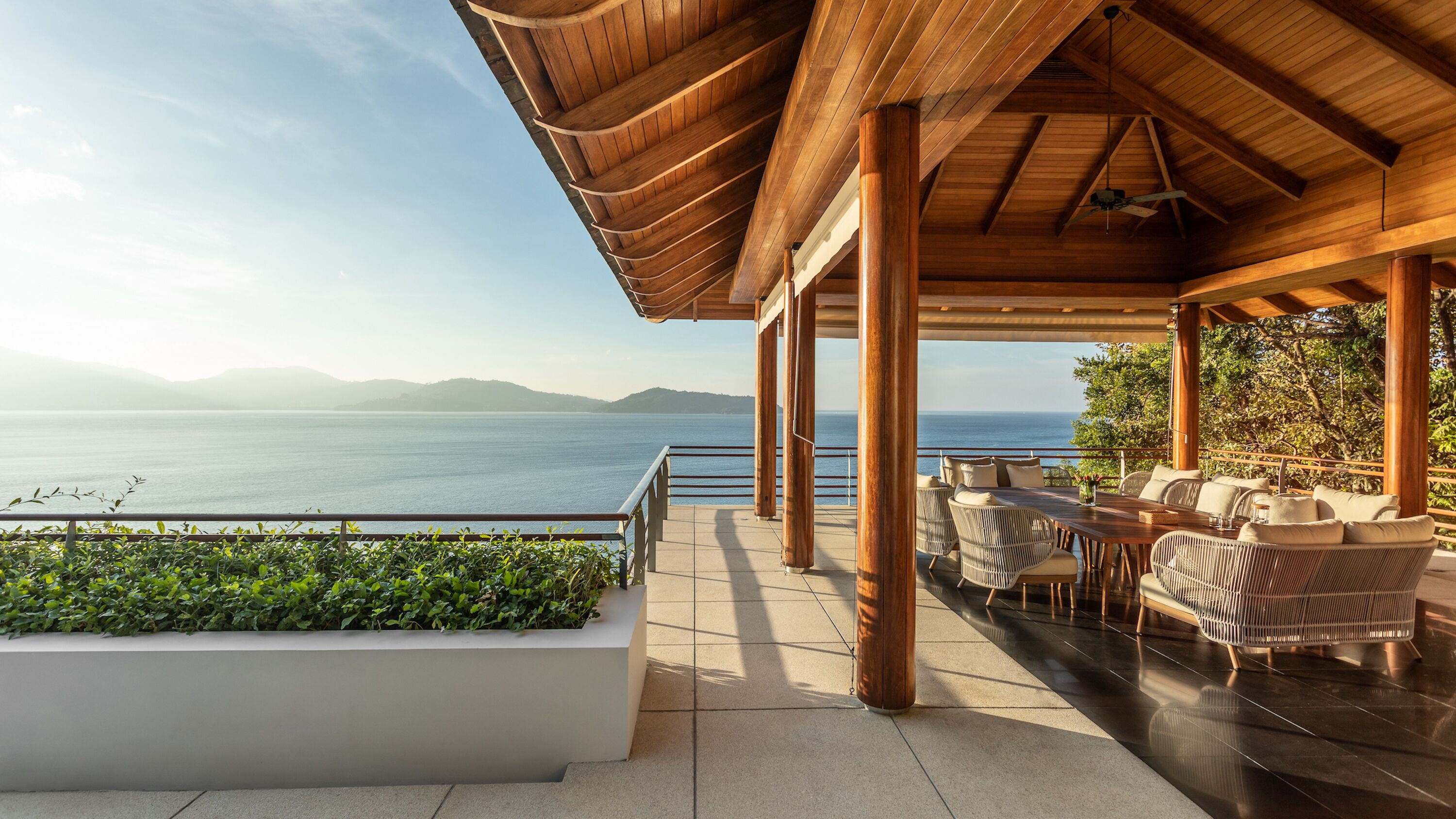 Vue depuis l’hébergement