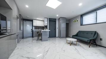 Familienzimmer, Meerblick