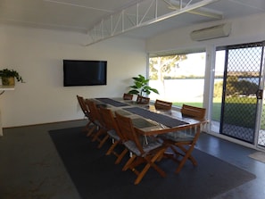 Second dining area