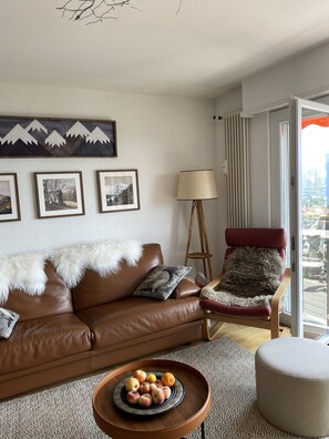 TV connectée, cheminée