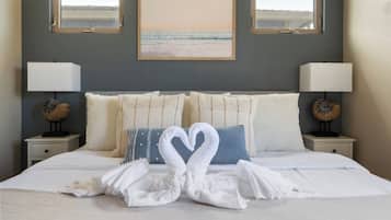 2 bedrooms, iron/ironing board, travel cot, WiFi